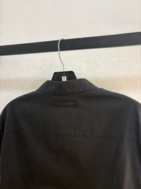 Y2k Prada linea Rossa black button up - size L