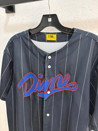 Dime Navy baseball jersey - size L