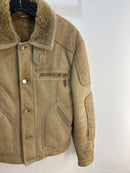 Y2k Versace Jeans shearling jacket - size S