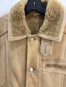Y2k Versace Jeans shearling jacket - size S
