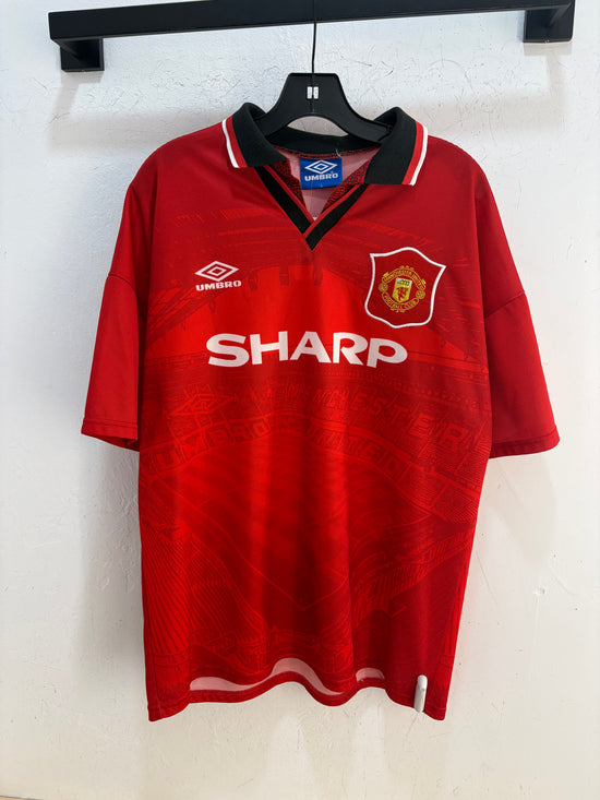 1994 Manchester united home kit - size L