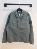 Stone Island grey ripstop coach jacket - size XXL