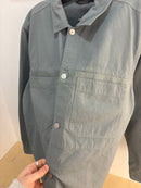 Stone Island grey ripstop coach jacket - size XXL