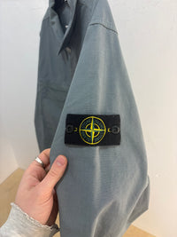 Stone Island grey ripstop coach jacket - size XXL