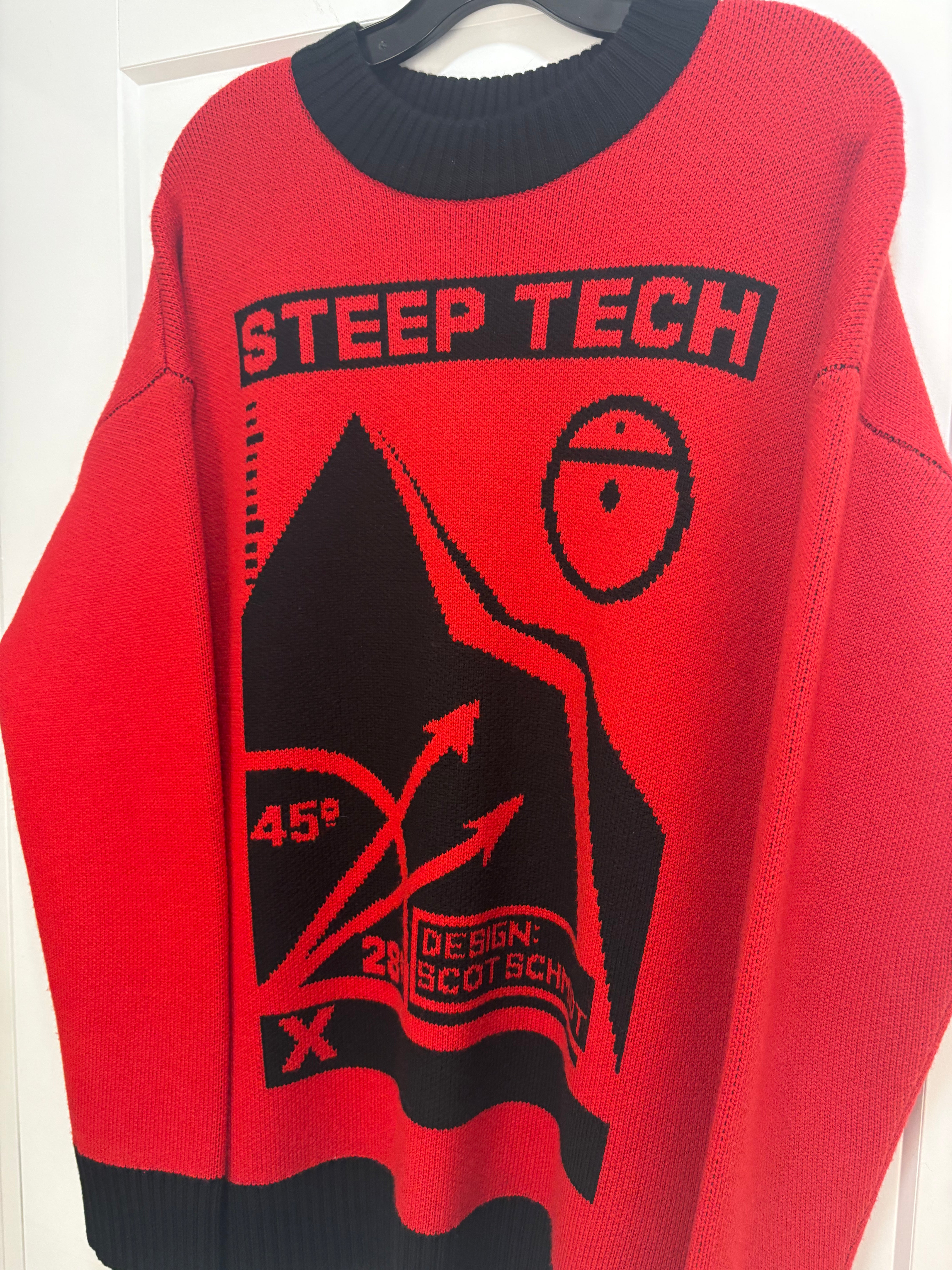 New The North Face steep tech Merino heavy knit - size XL