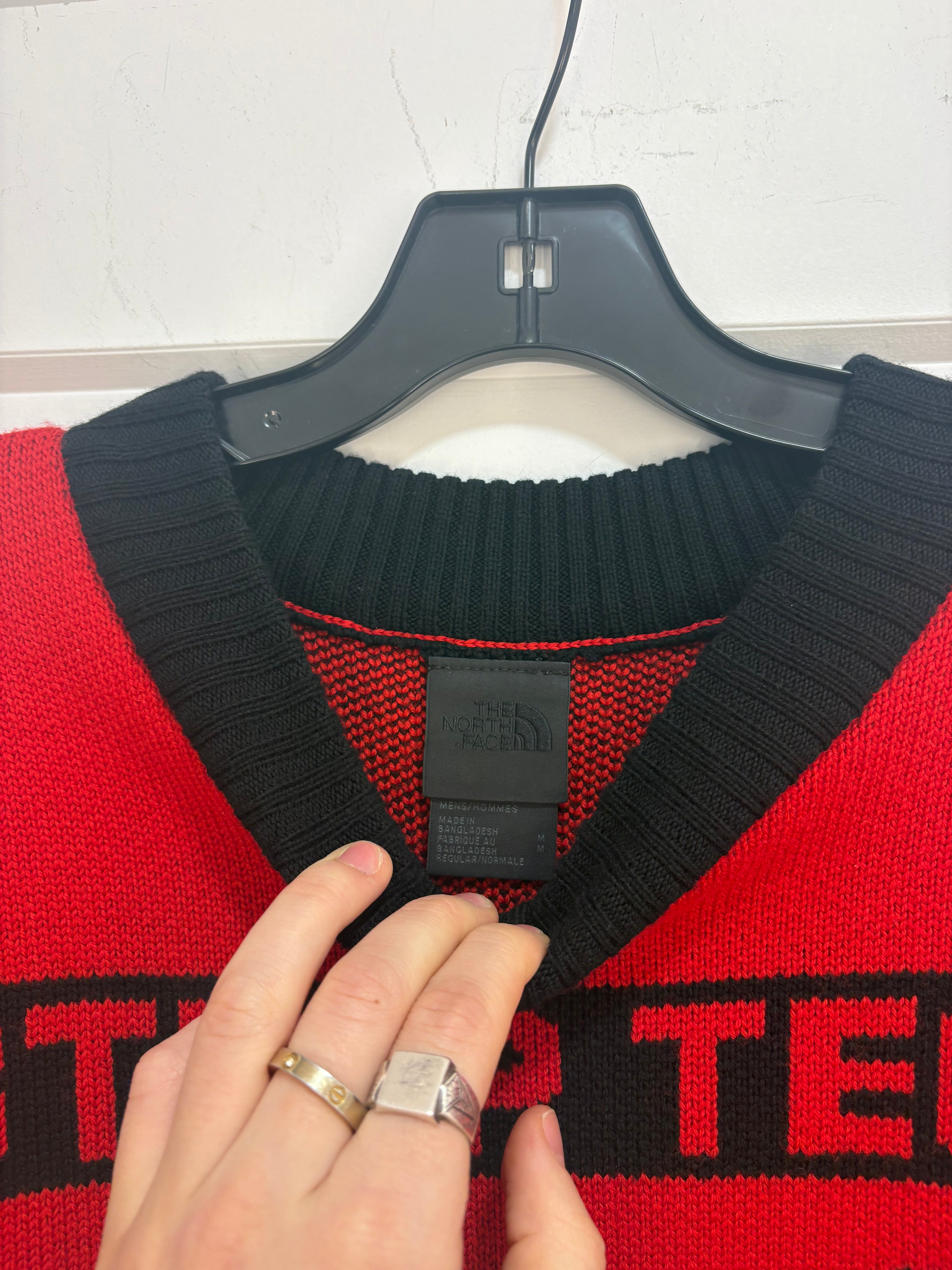 New The North Face steep tech Merino heavy knit - size XL