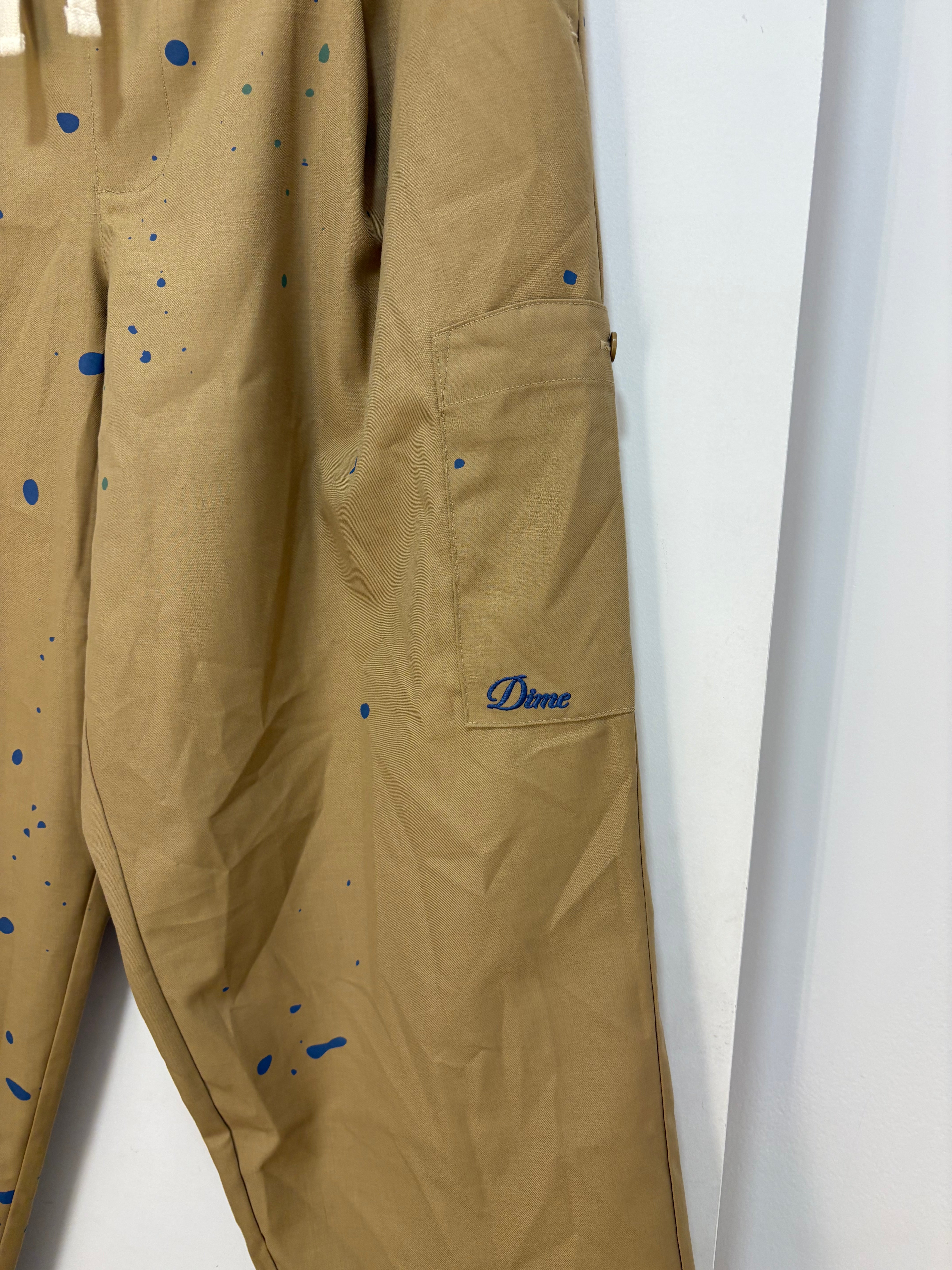 New Dime Butter painter track pants - size M