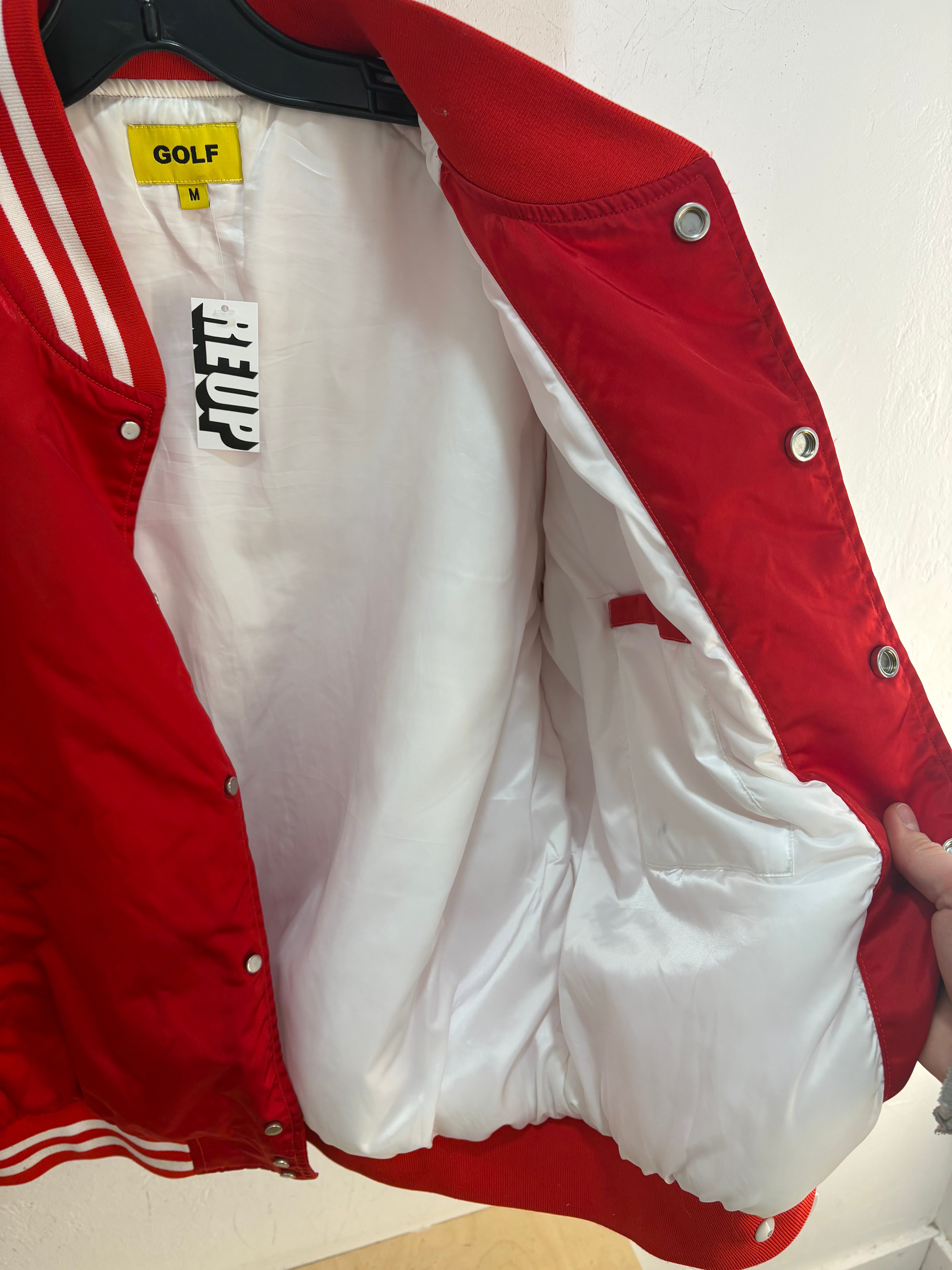 Golf Lefleur satin red bomber - size M