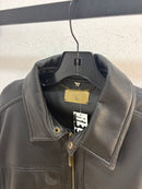 Y2k Point Zero faux leather jacket *flawed - size XL