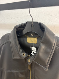 Y2k Point Zero faux leather jacket *flawed - size XL