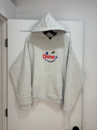 New Dime Smiley grey hoodie - size M