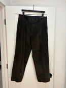 Ecole de Pensée dark brown corduroy pants - size 34