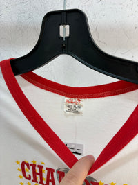 1986 Canadiens stanley cup ringer tee - size L