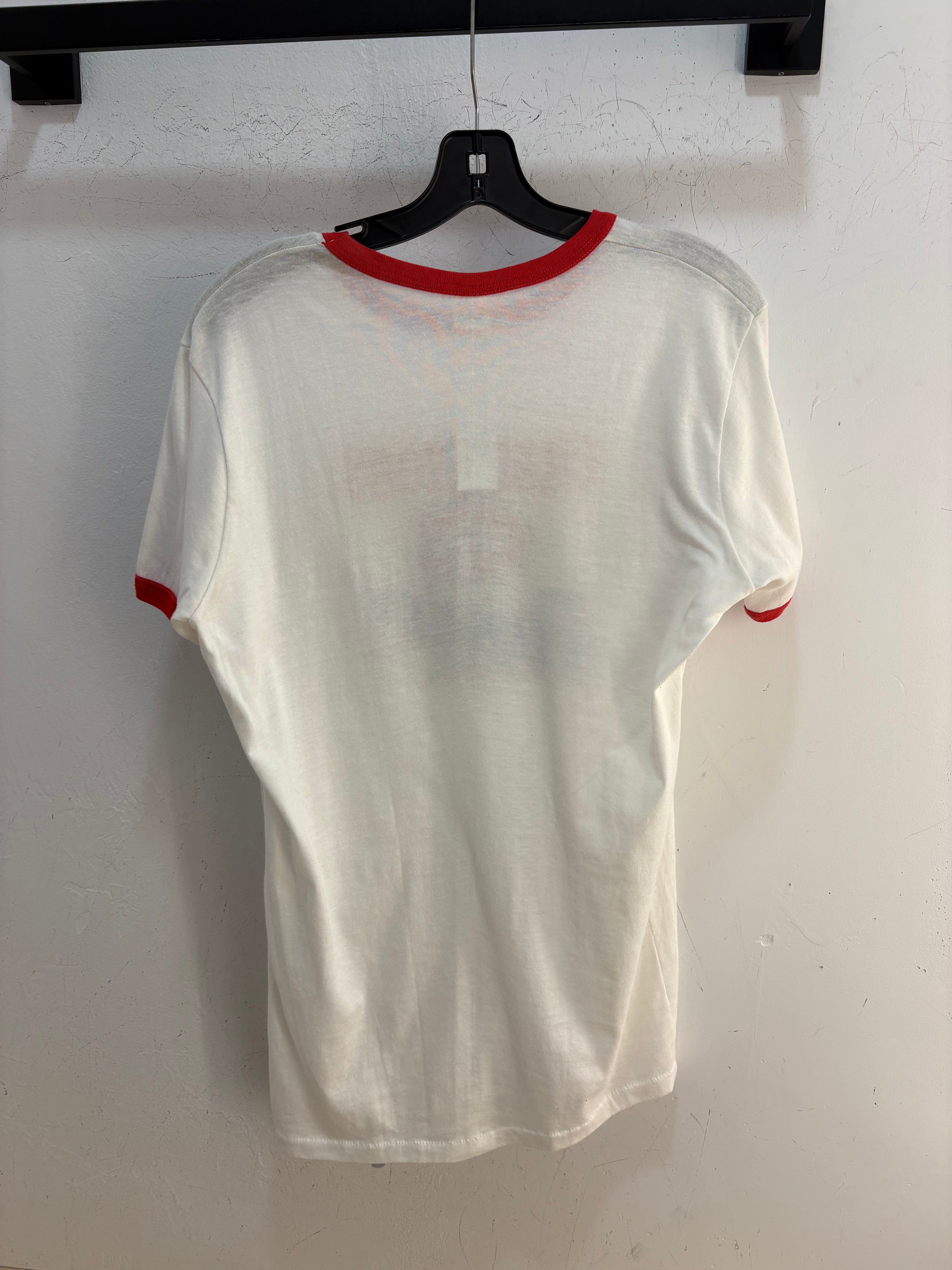 1986 Canadiens stanley cup ringer tee - size L