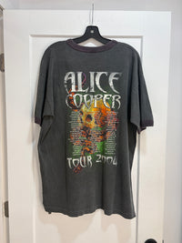 Y2k Alice Cooper tour tee - size XL