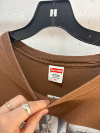 Supreme Mr Carter cartoon brown tee - size XL