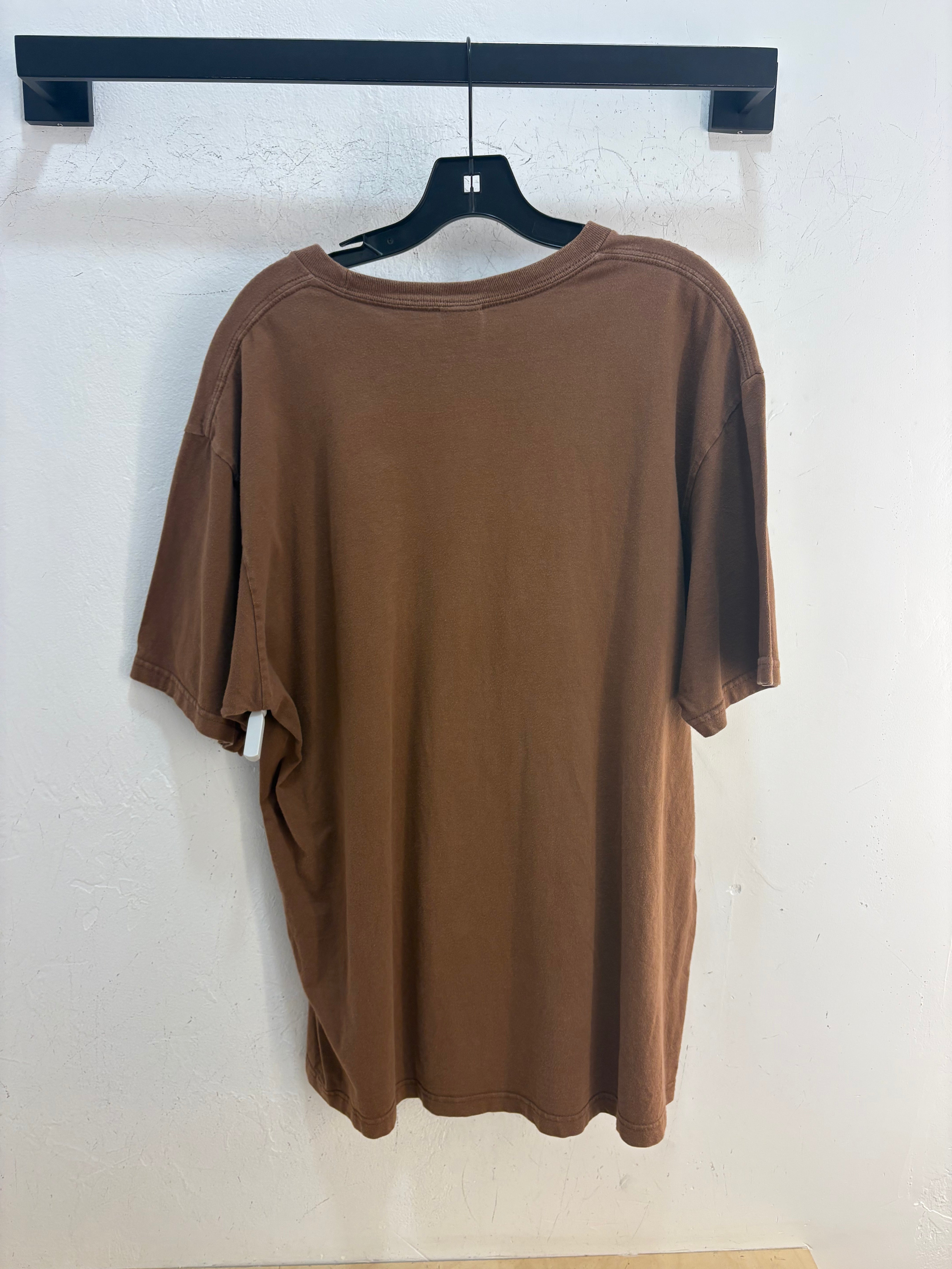 Supreme Mr Carter cartoon brown tee - size XL