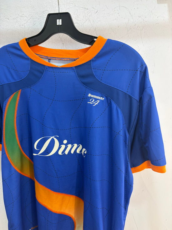 Dime summer 24 blue/orange jersey - size L
