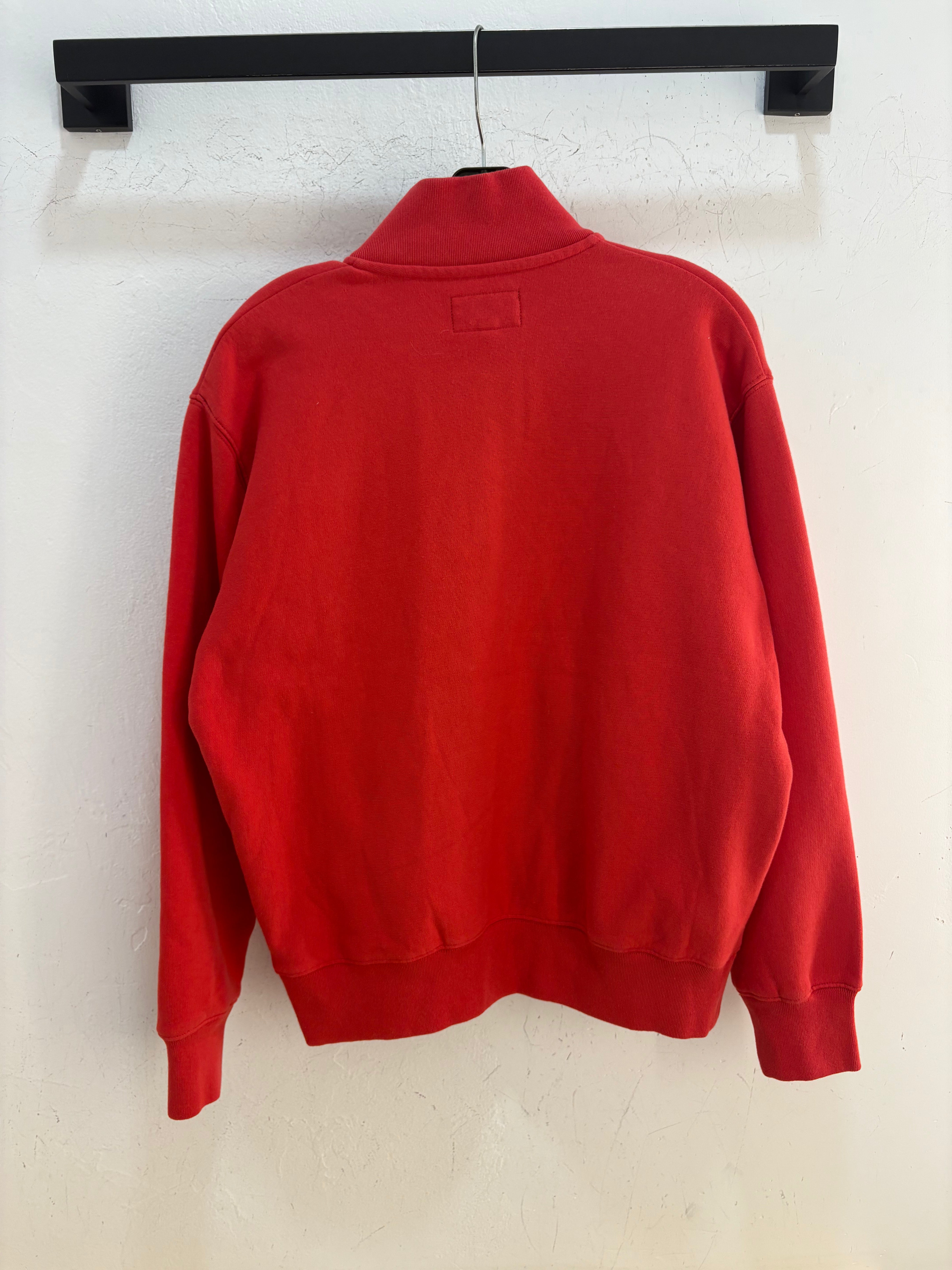 New Stussy red zip up track - size S