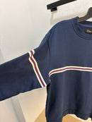 Dime Navy stripe crewneck - size XL