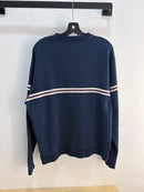 Dime Navy stripe crewneck - size XL