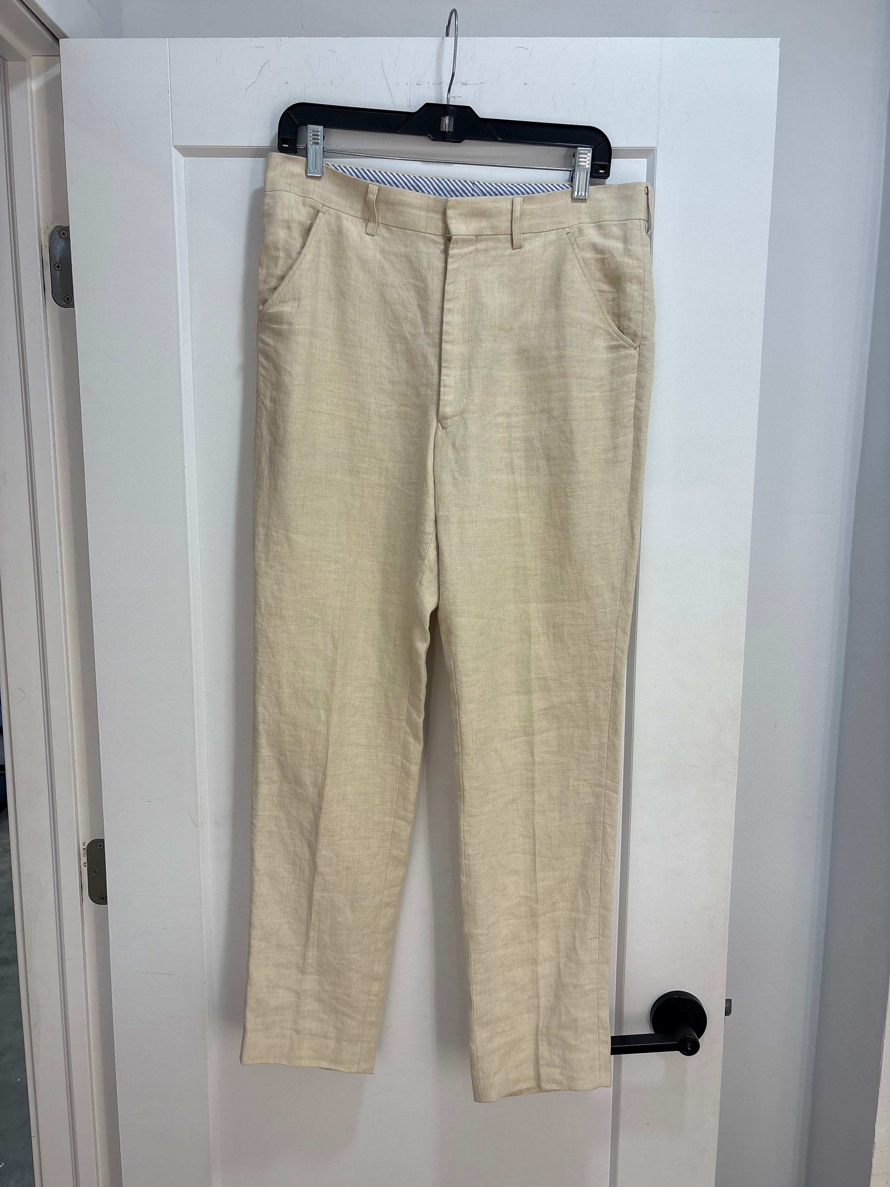 Junya Watanabe linen/hemp light pants - size 30