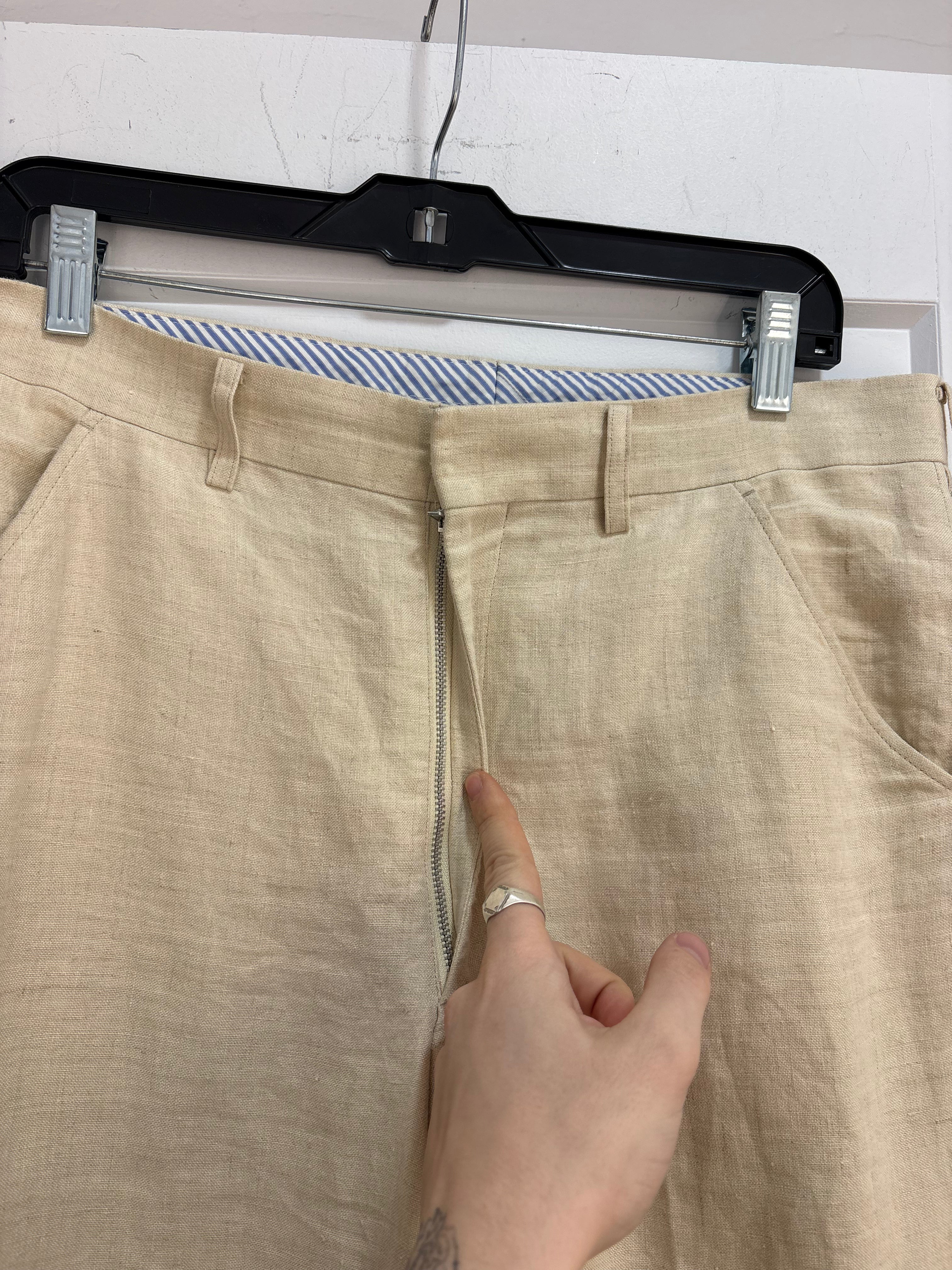Junya Watanabe linen/hemp light pants - size 30