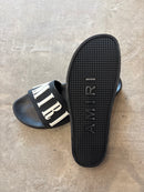 Amiri logo pool slides - size 11