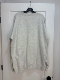 Dime grey/green logo crewneck - size XXL
