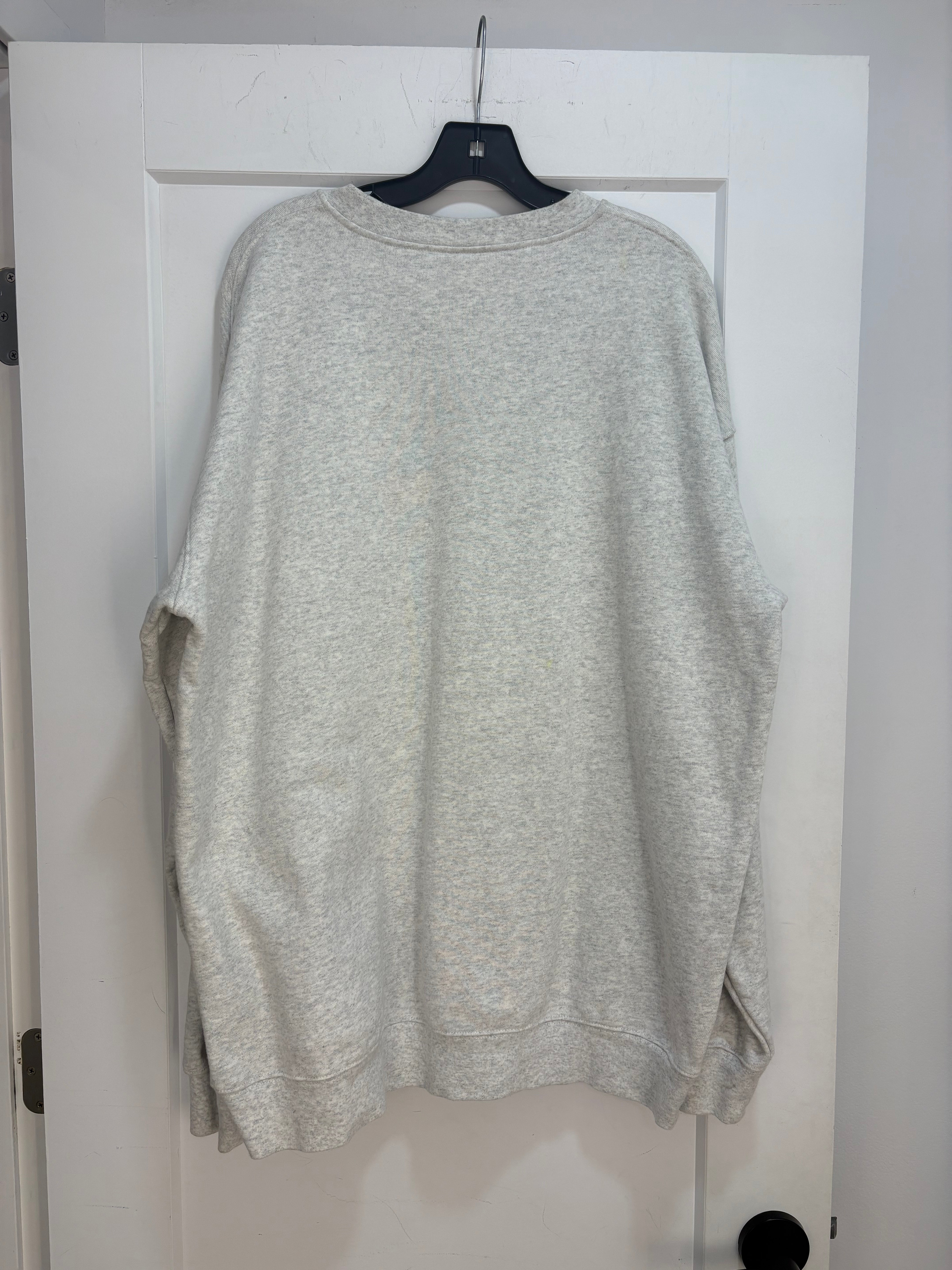 Dime grey/green logo crewneck - size XXL