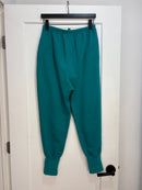 Balenciaga green logo sweatpants - size S