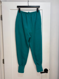 Balenciaga green logo sweatpants - size S