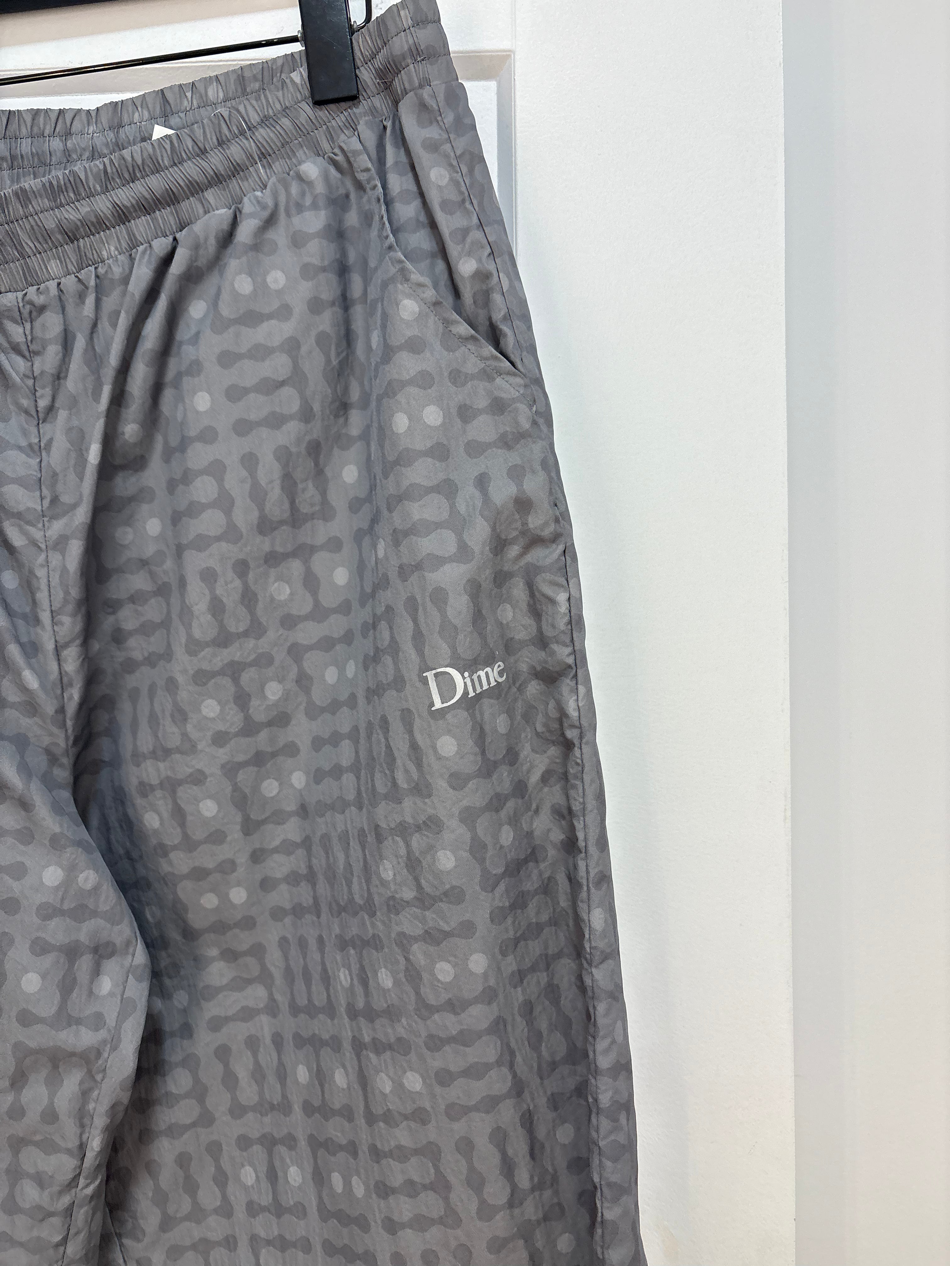 Dime grey trackpants - size L