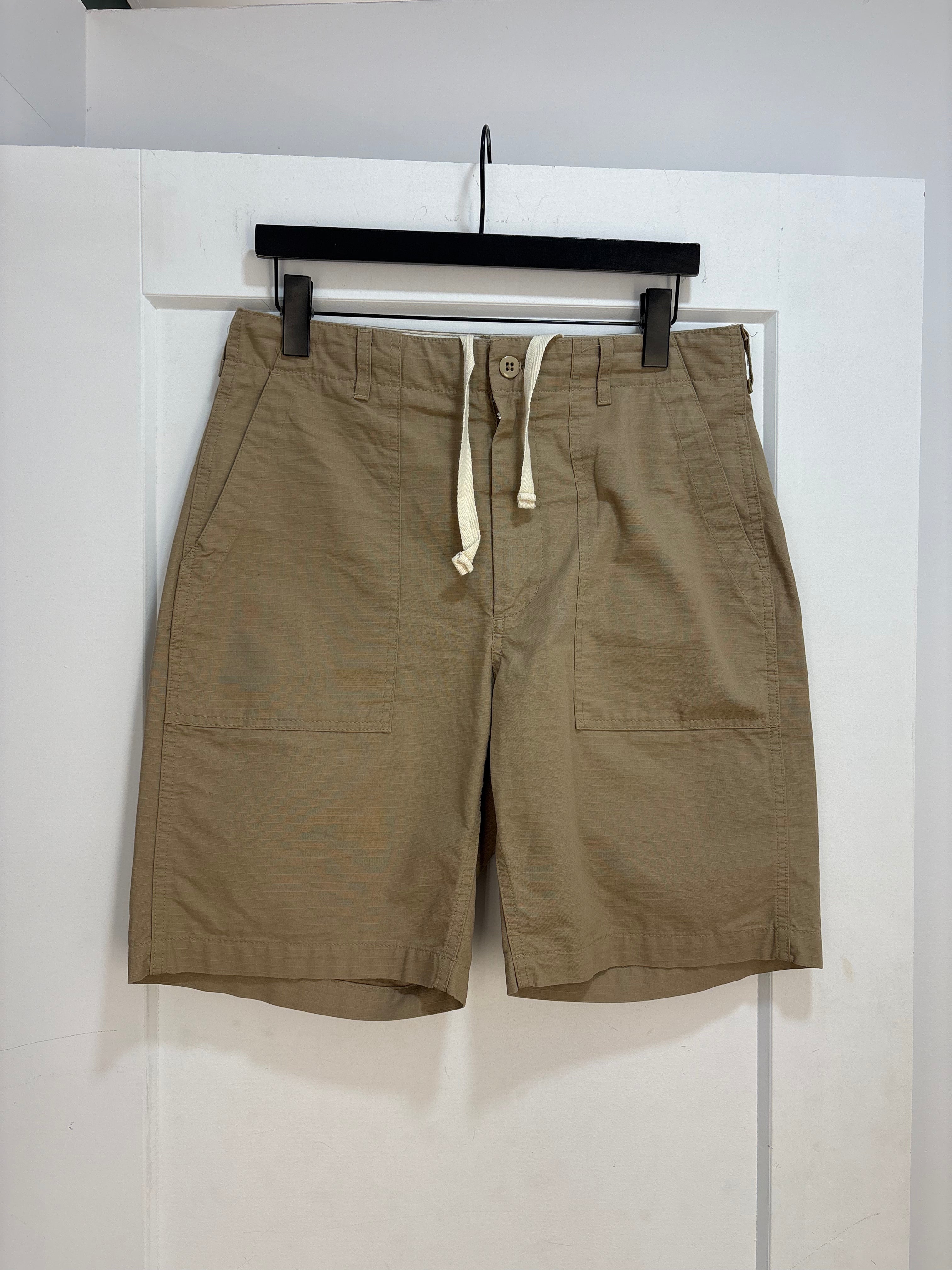 Engineered garments tan shorts - size XS