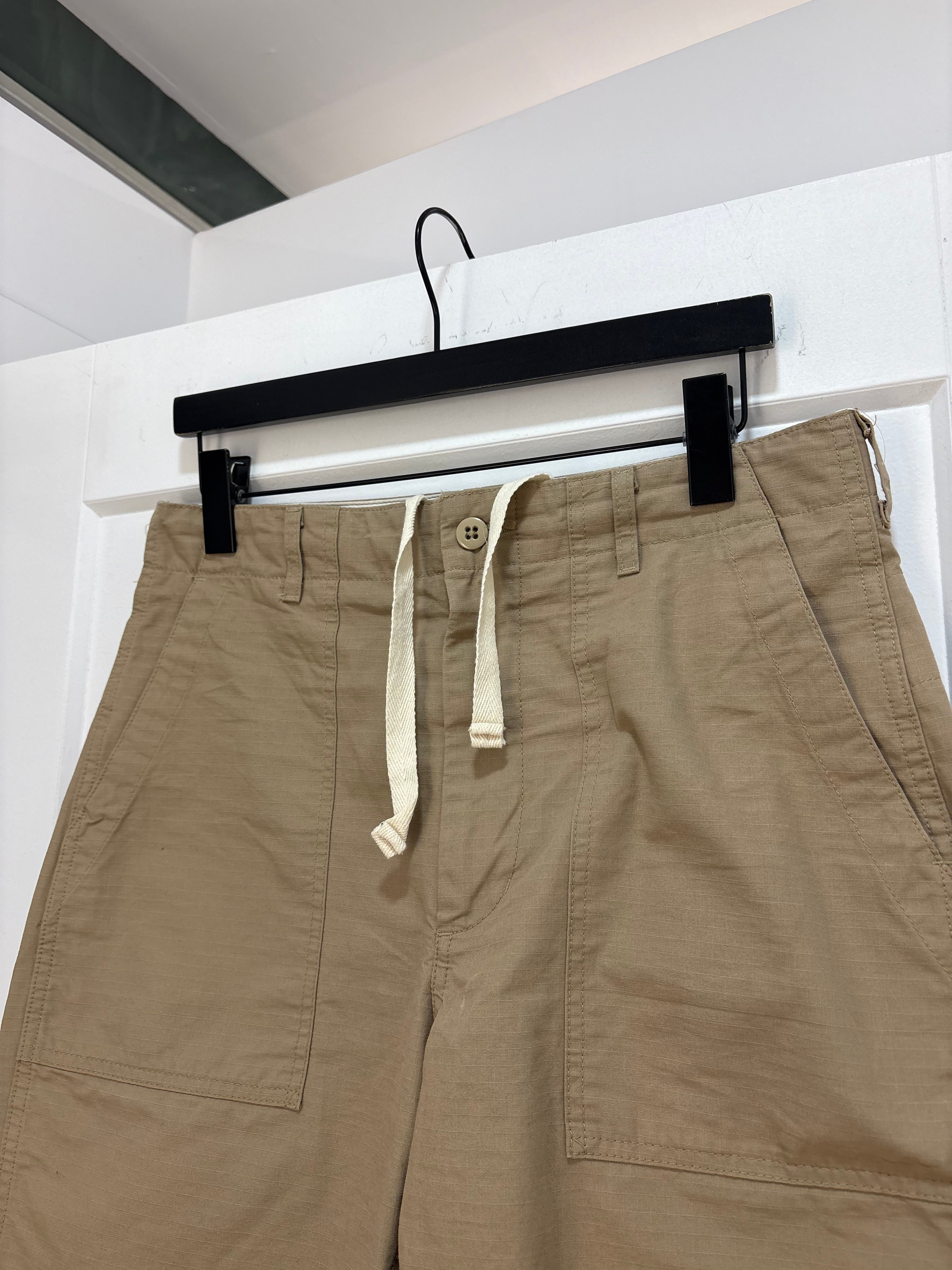 Engineered garments tan shorts - size XS