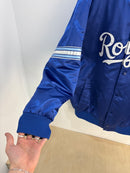 90s Starter KC Royals satin bomber jacket - size XXL