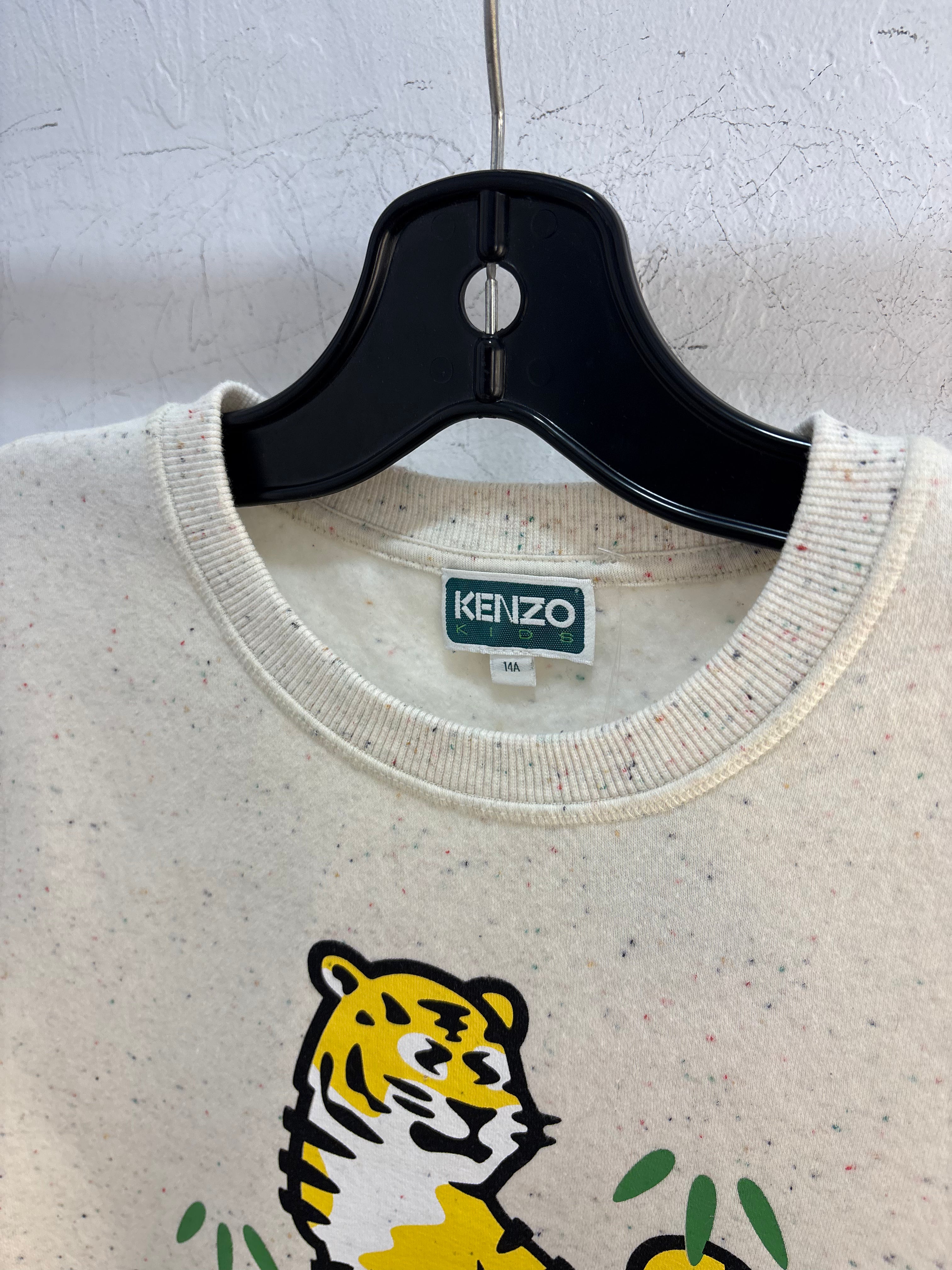 Kenzo tiger tan crewneck - size S Womens