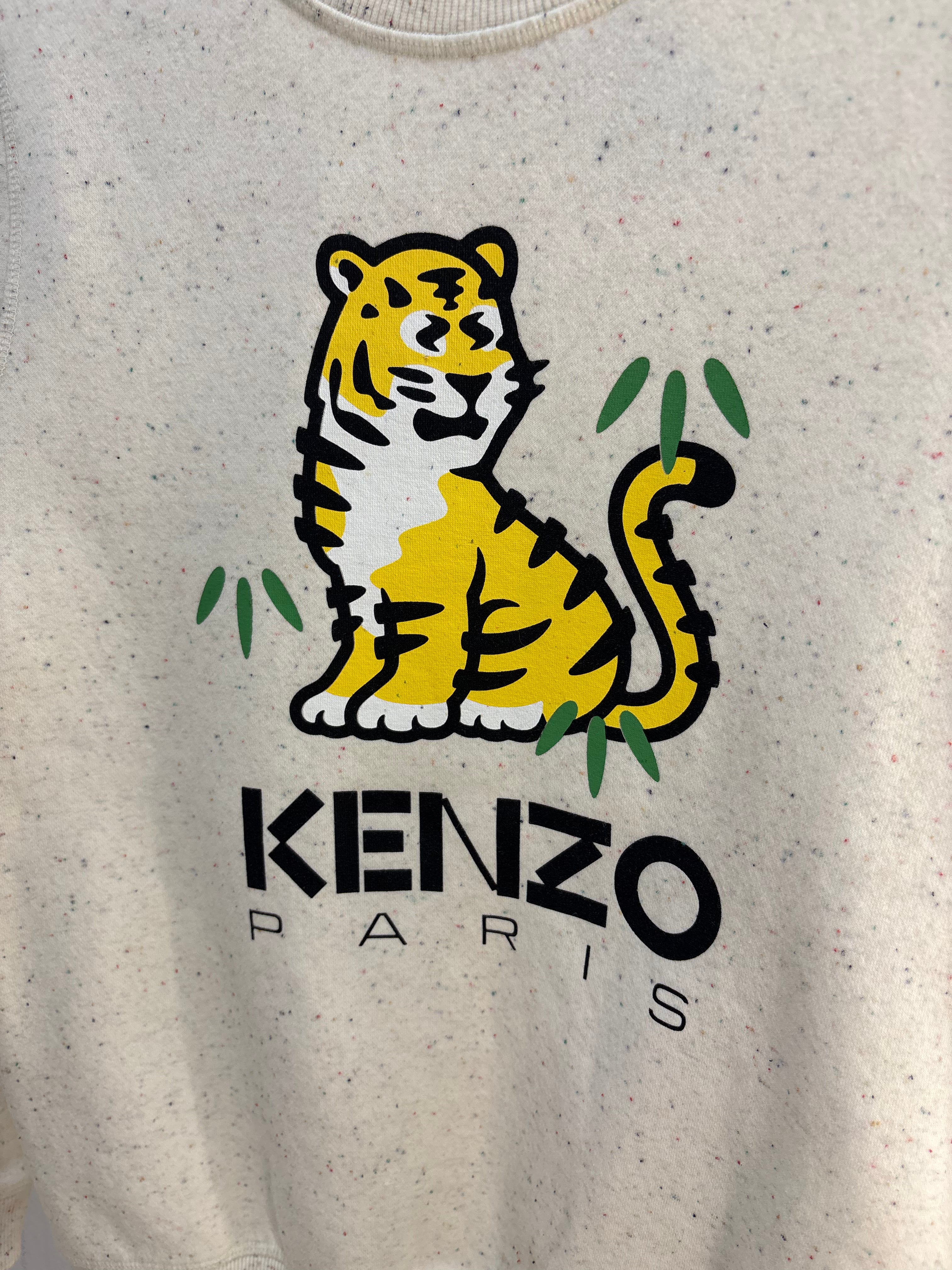 Kenzo tiger tan crewneck - size S Womens
