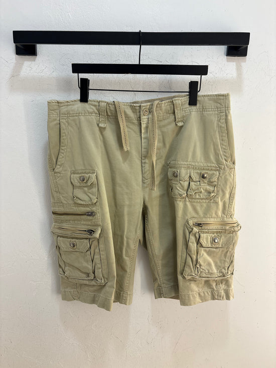 Polo RL tan cargo pocket shorts - size 38