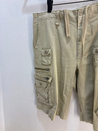 Polo RL tan cargo pocket shorts - size 38