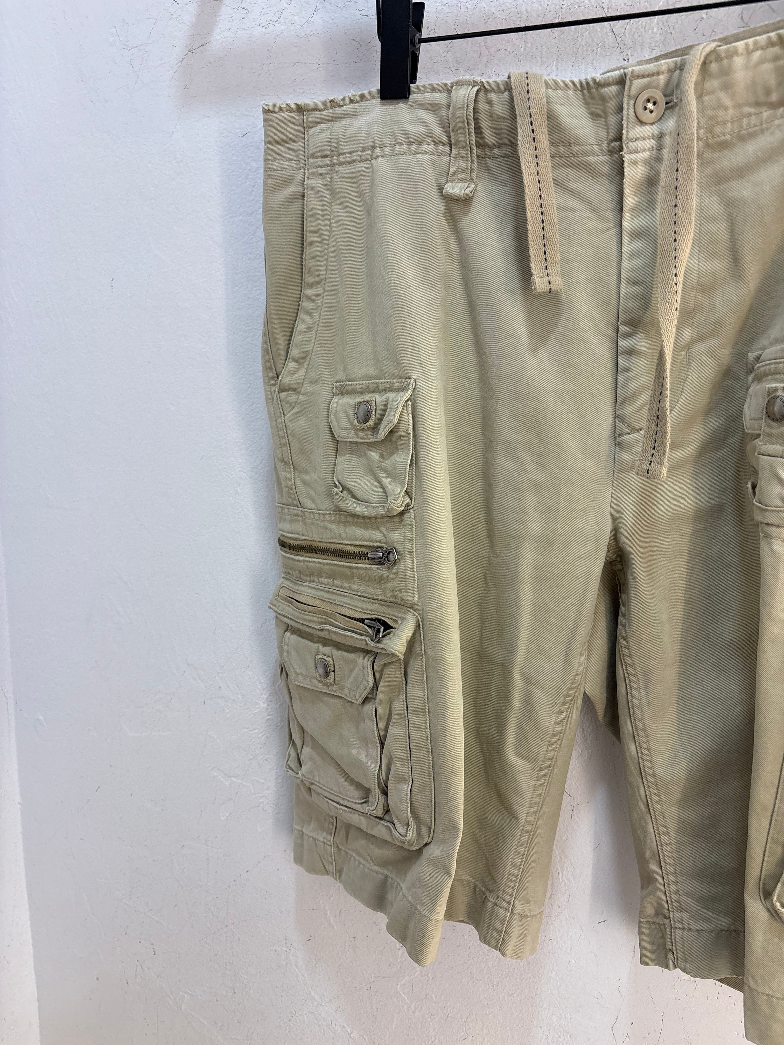 Polo RL tan cargo pocket shorts - size 38