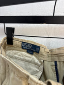 Polo RL tan cargo pocket shorts - size 38