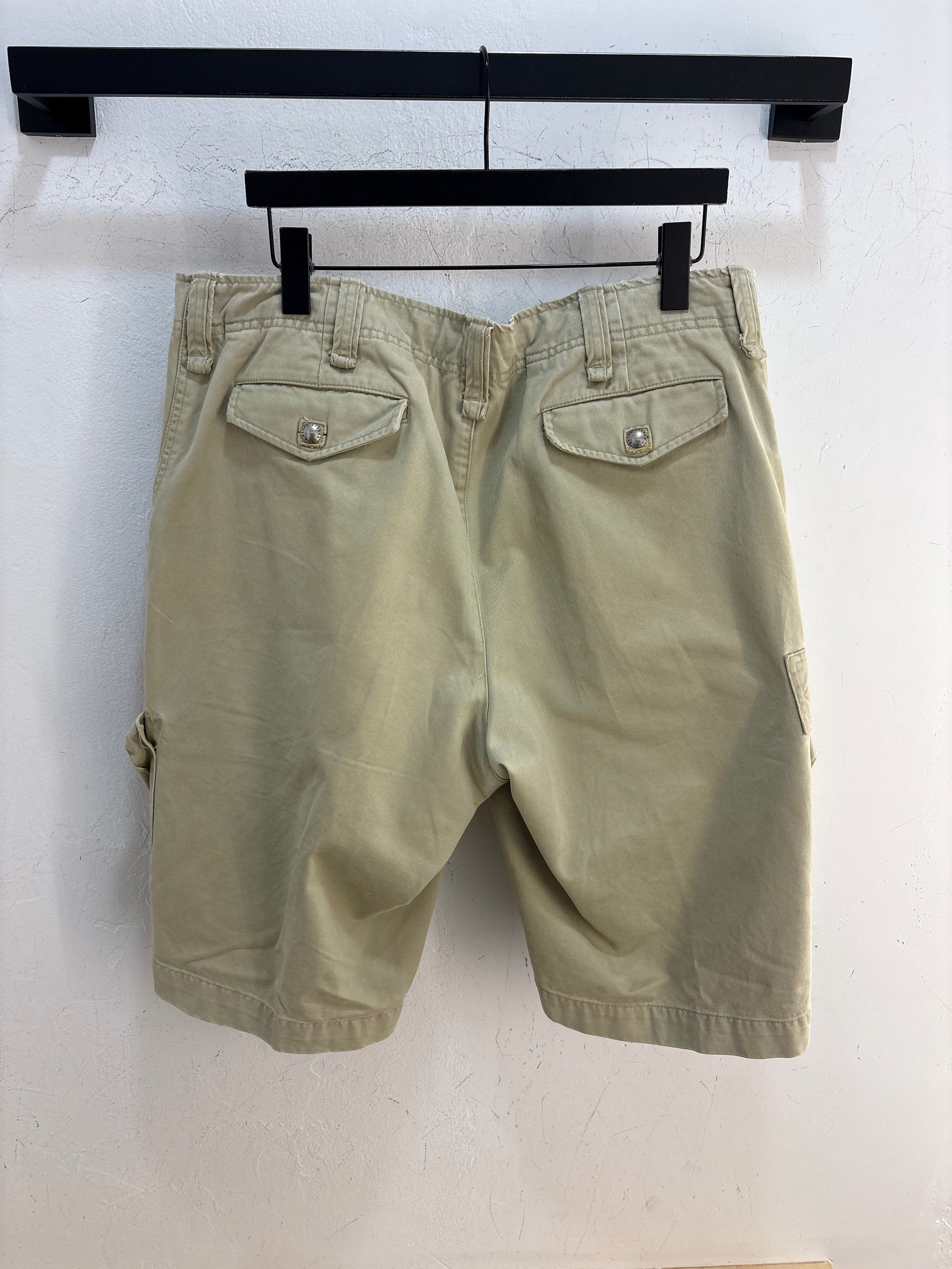 Polo RL tan cargo pocket shorts - size 38