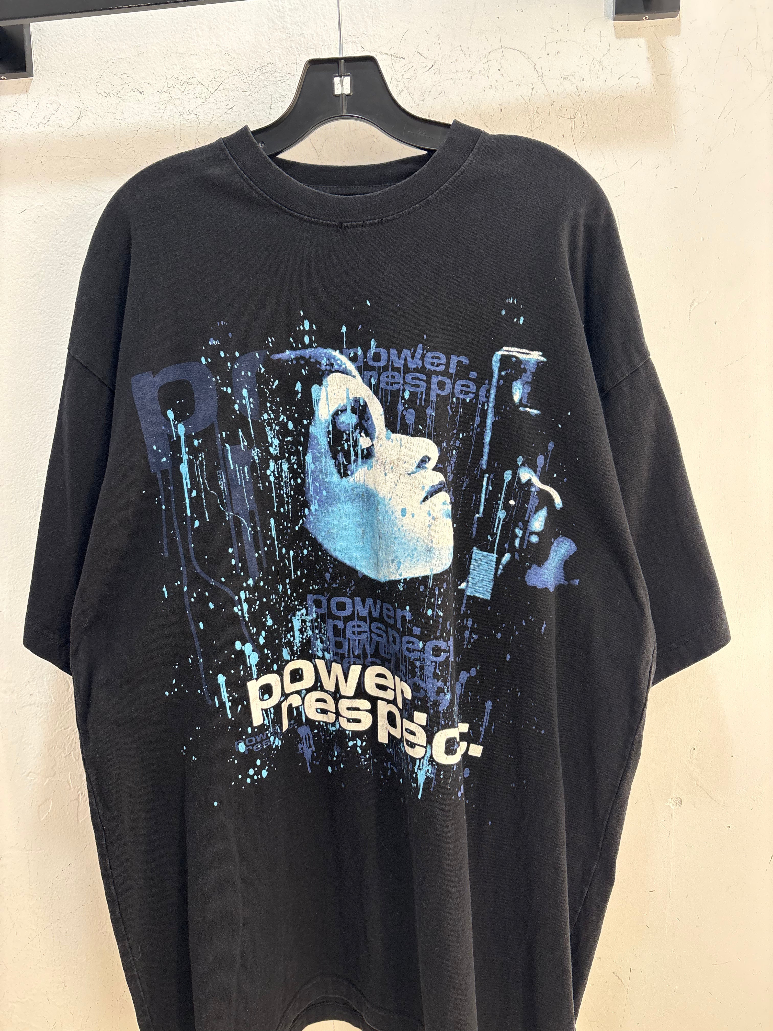 Y2k Dead Prez Power. Respect. Tee - size XL