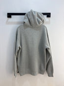 New Dime Waffle heather grey hoodie - size M