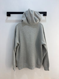 New Dime Waffle heather grey hoodie - size M