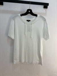 Cdghp white cord tee - size S