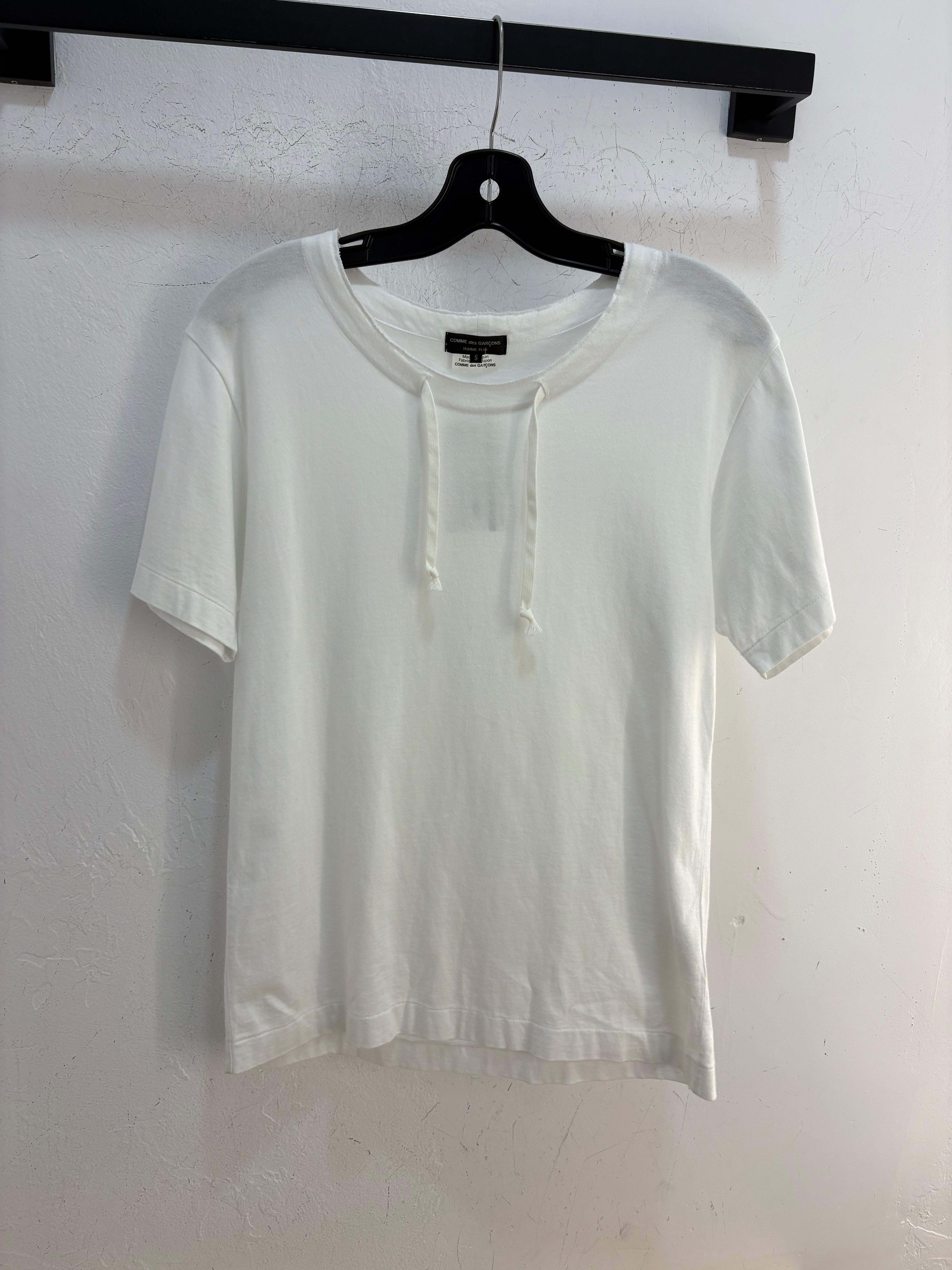 Cdghp white cord tee - size S