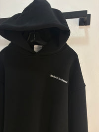 Riche et en Santé black hoodie - size XS/S/L