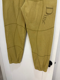 Dime Mustard sweatpants - size L